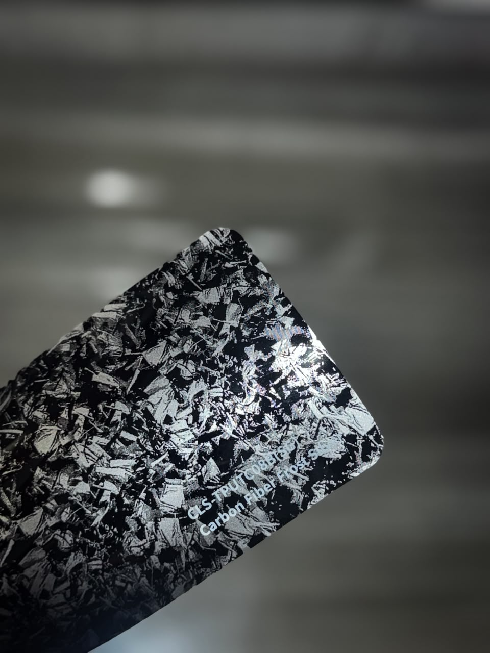Carbon Fiber Frost Silver