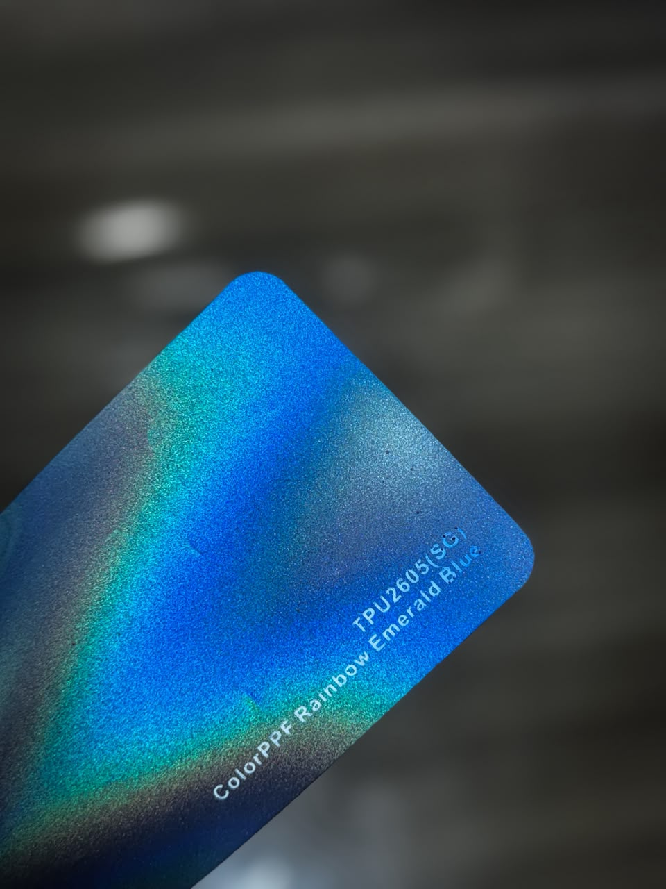 Rainbow Emerald Blue