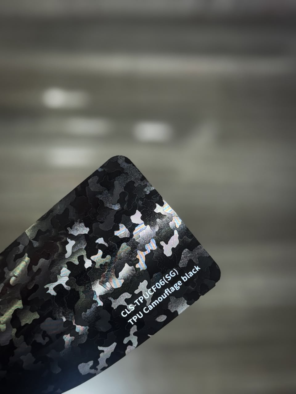 TPU Camouflage Black