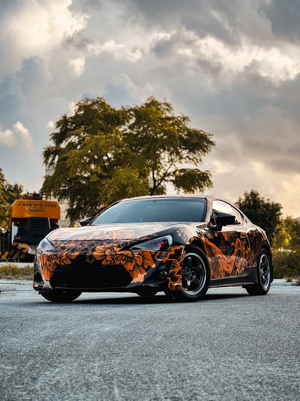 GT86 Orange Marine & Jungle