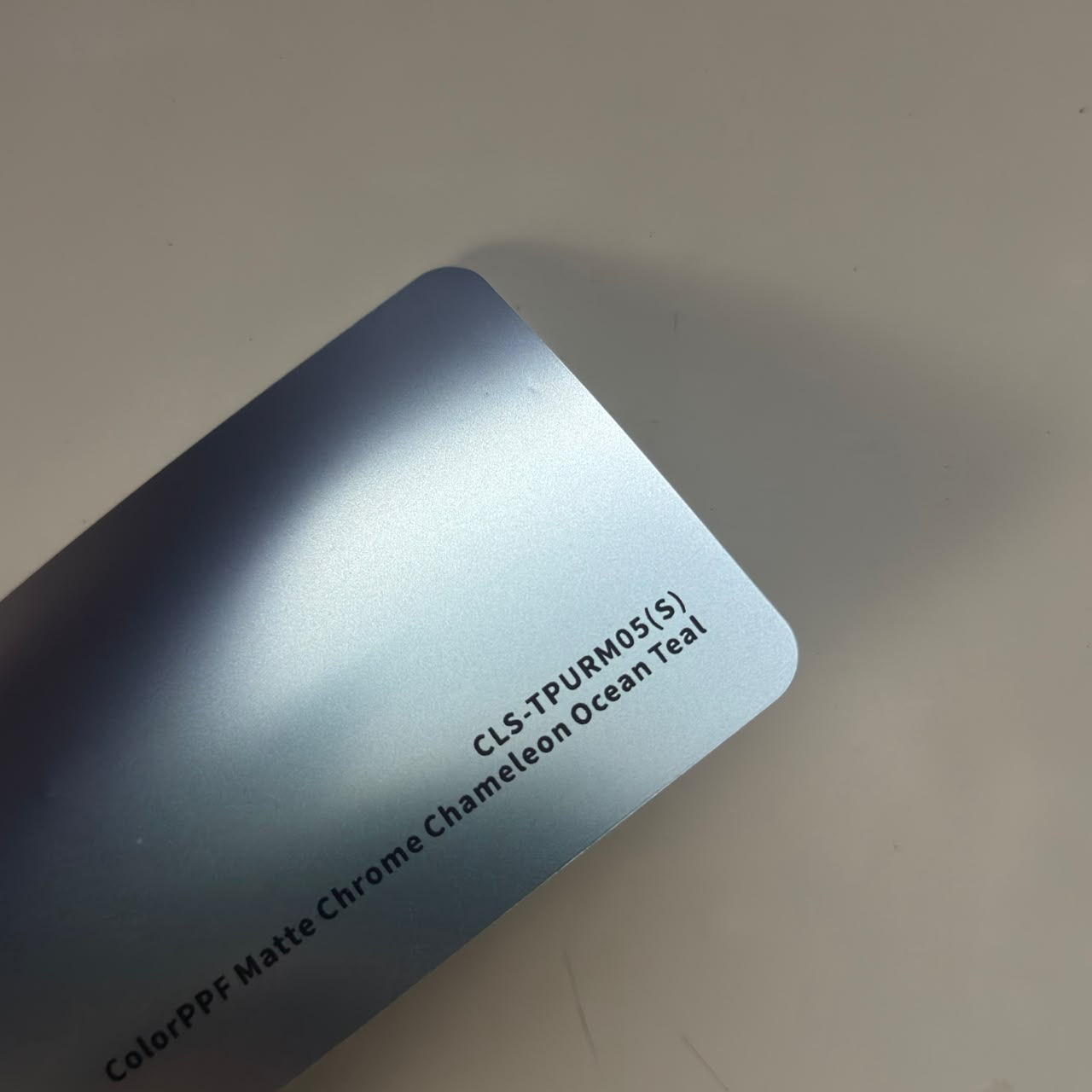 Matte Chrome Chameleon Ocean Teal