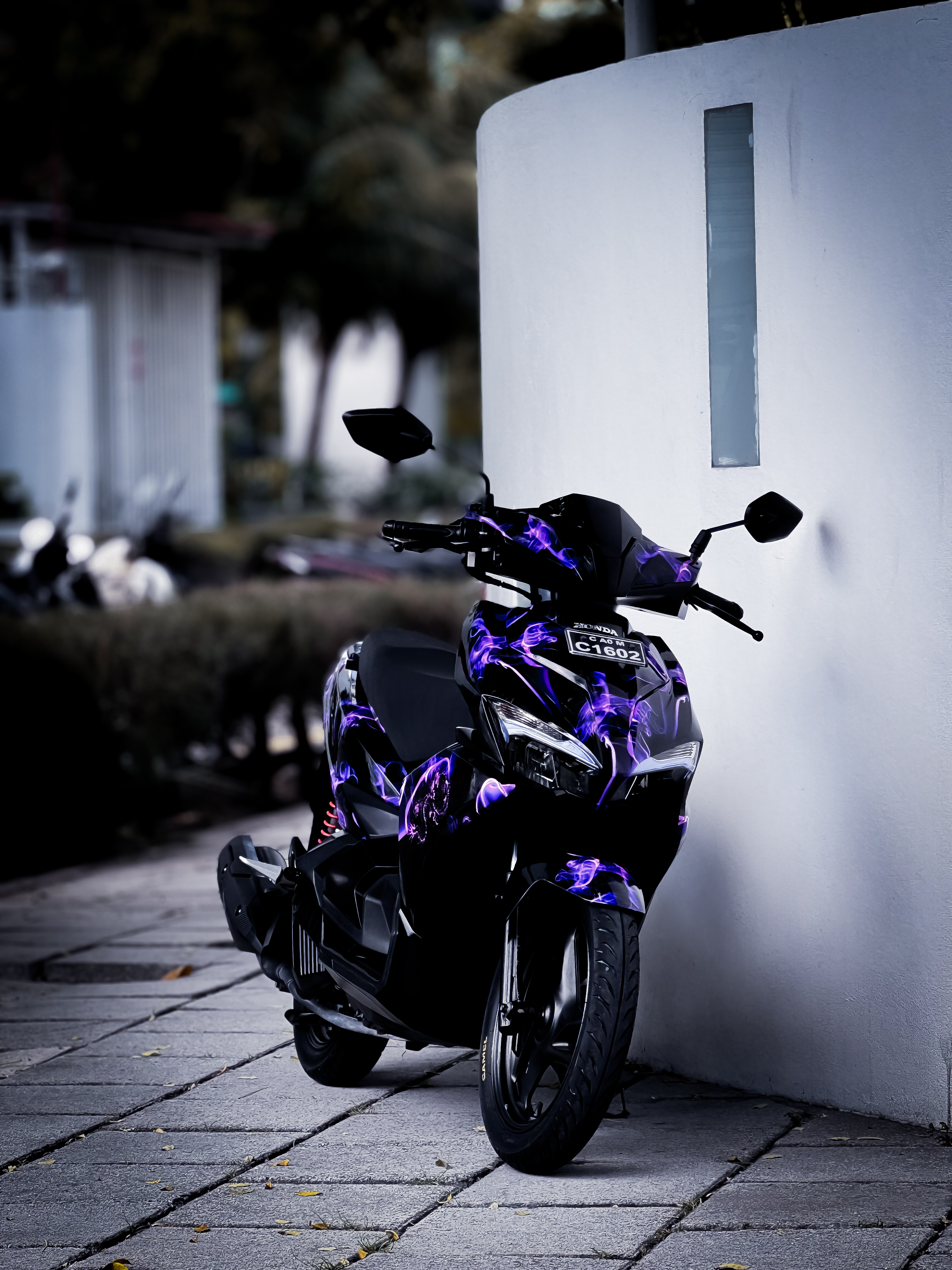 Airblade Purple Black