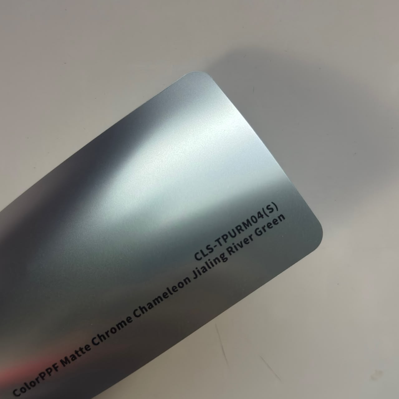 Matte Chrome Chameleon Jialing River Green