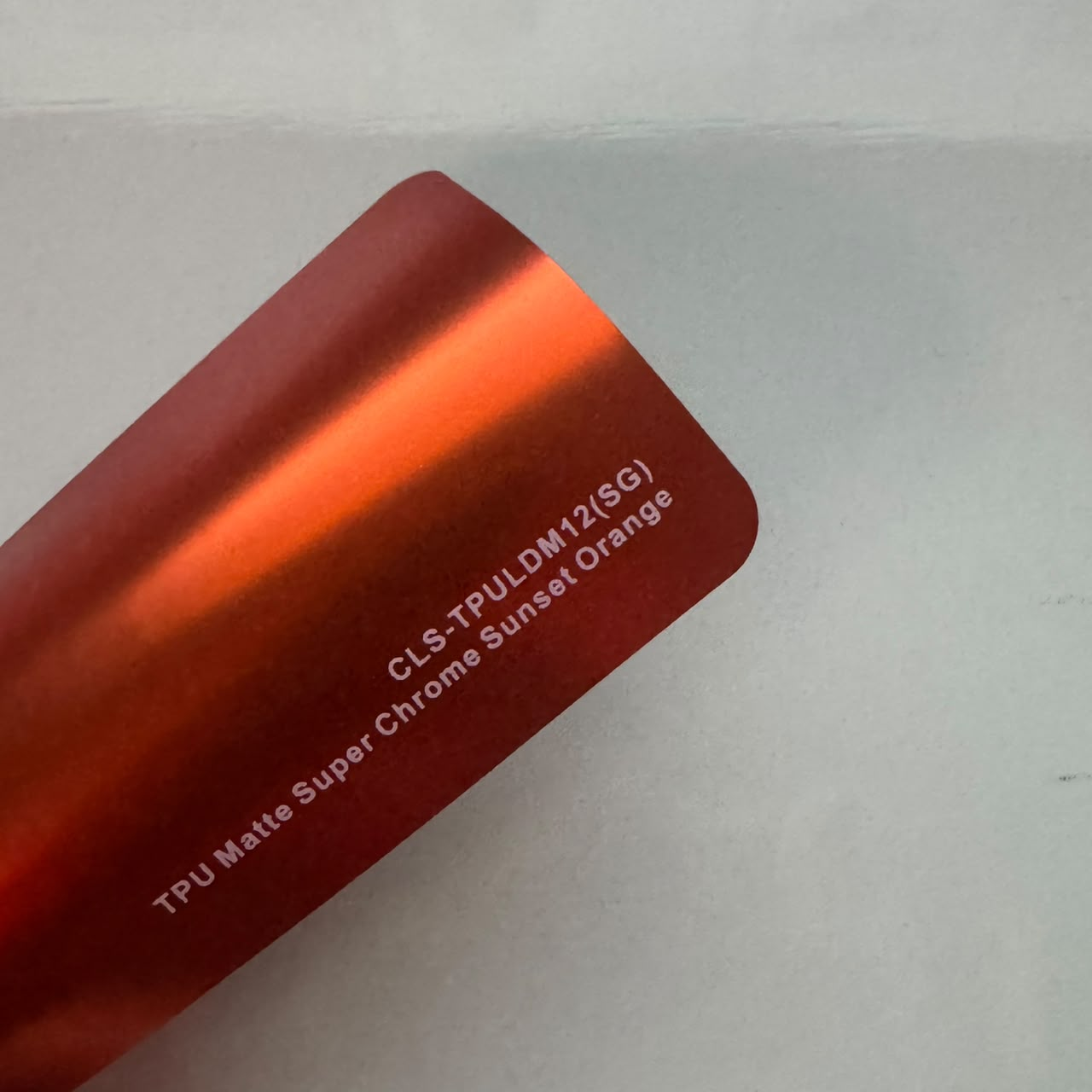 TPU Matte Super Chrome Sunset Orange