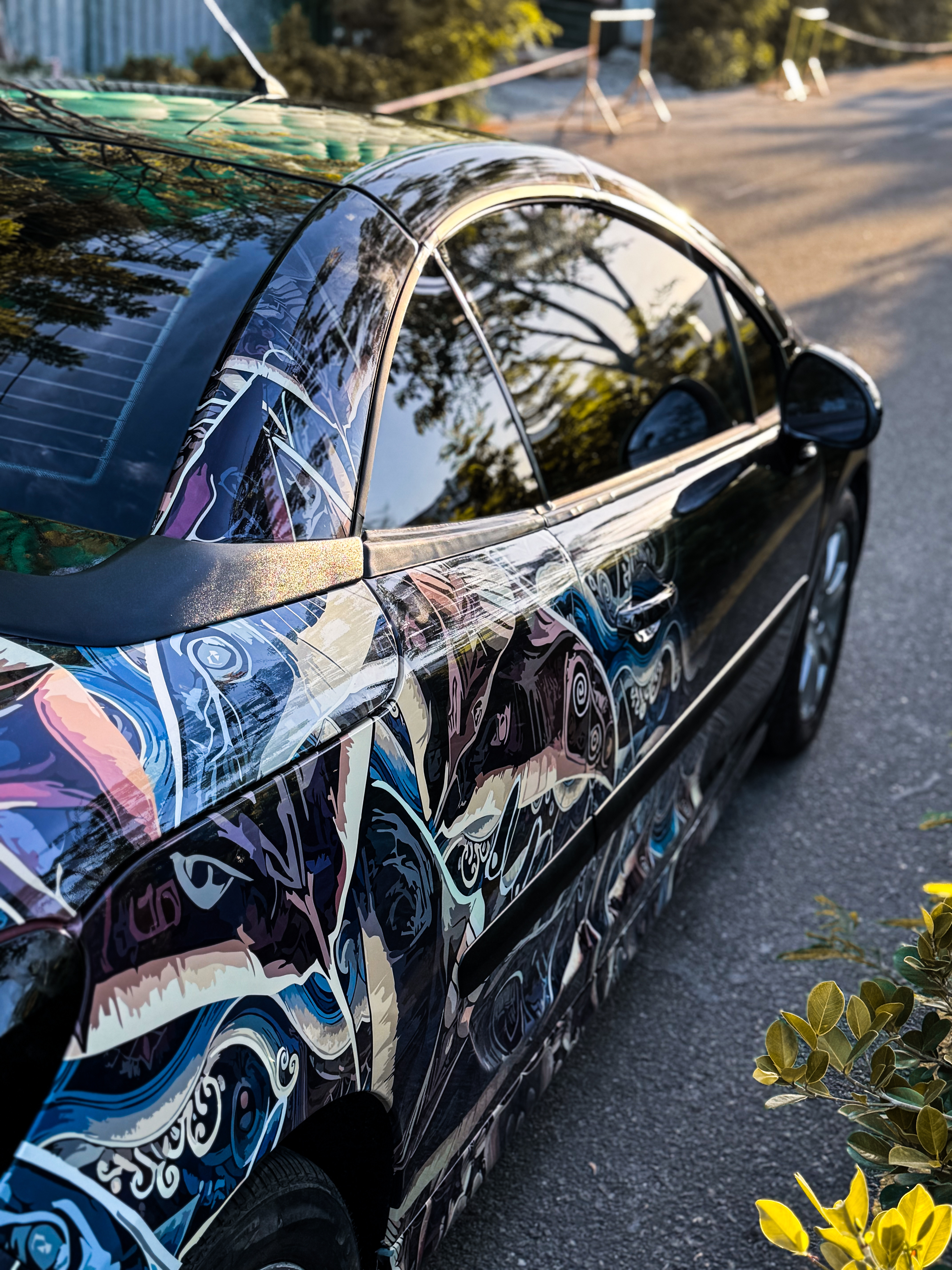 Peugeot Manta Customized wrap