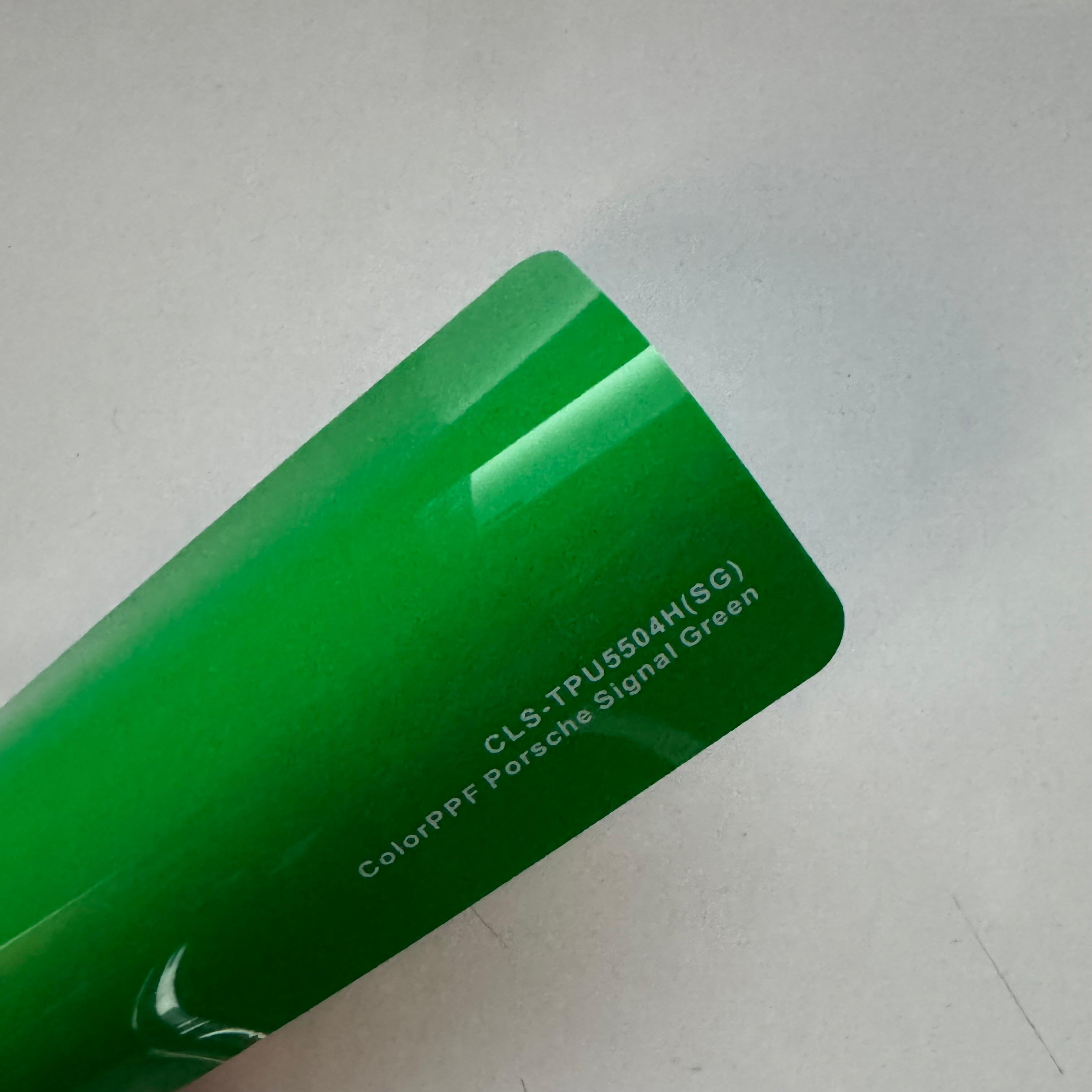 Porsche Signal Green