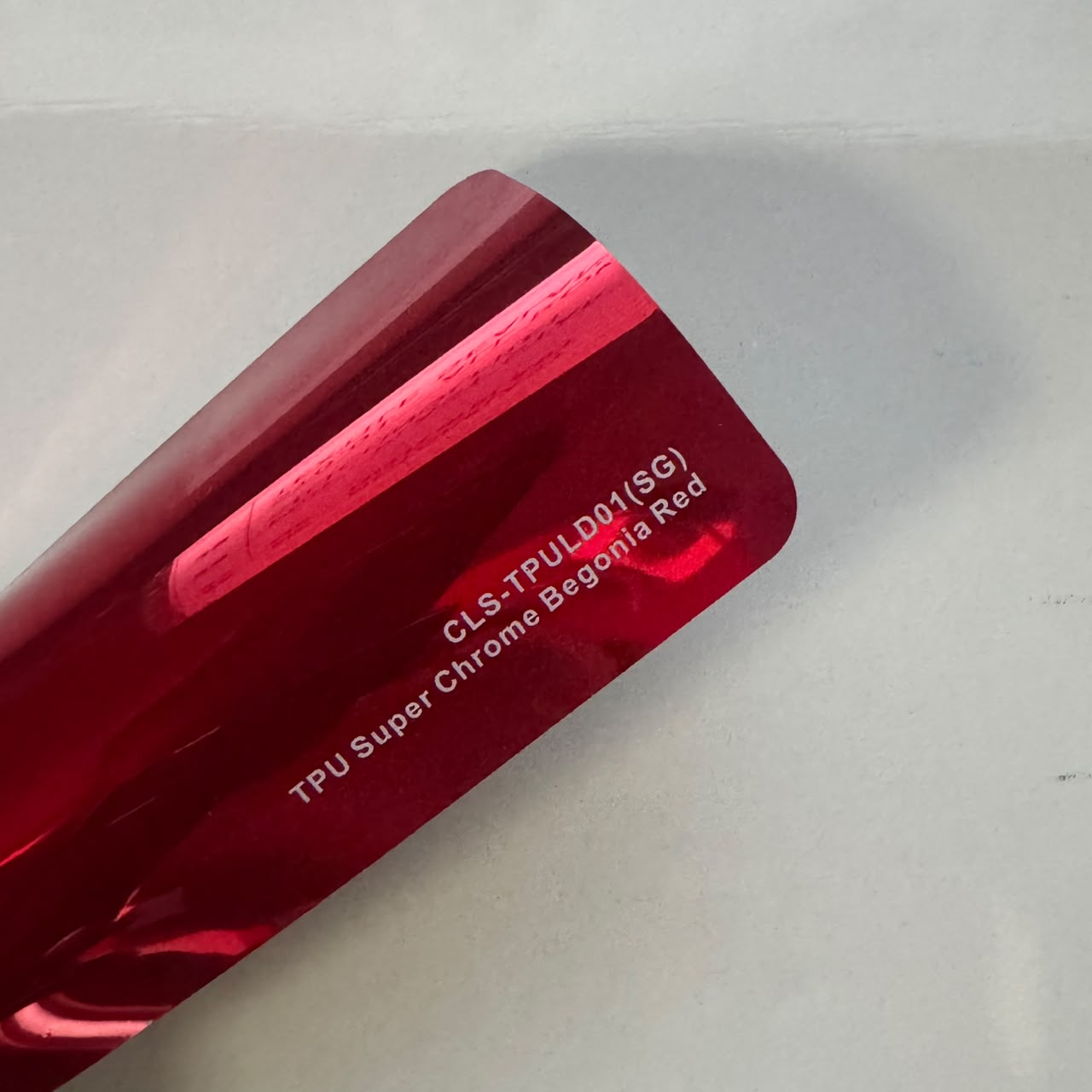 TPU super Chrome Begonia Red