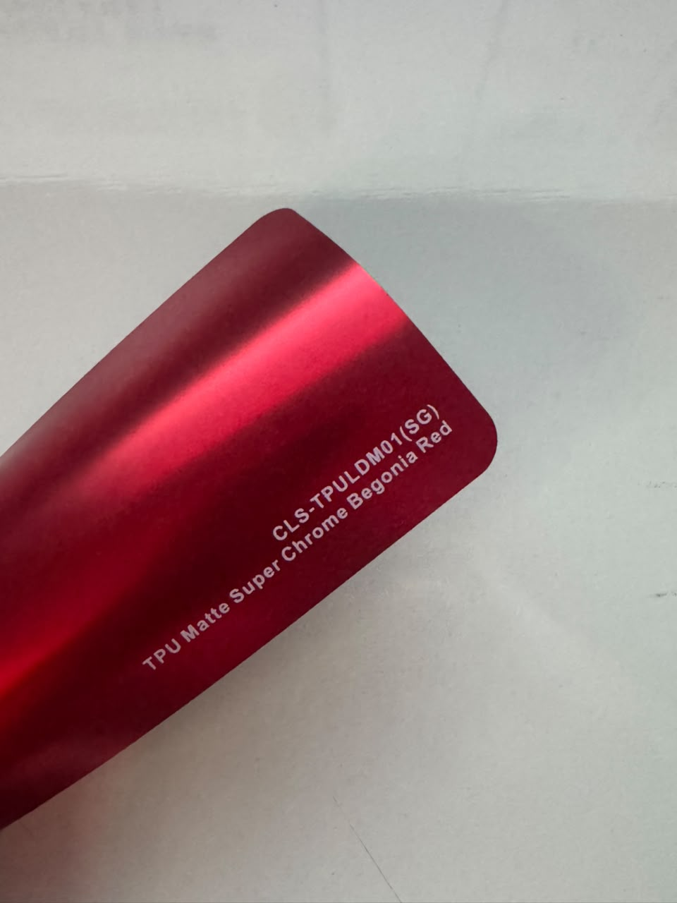TPU Matte Super Chrome Begonia Red