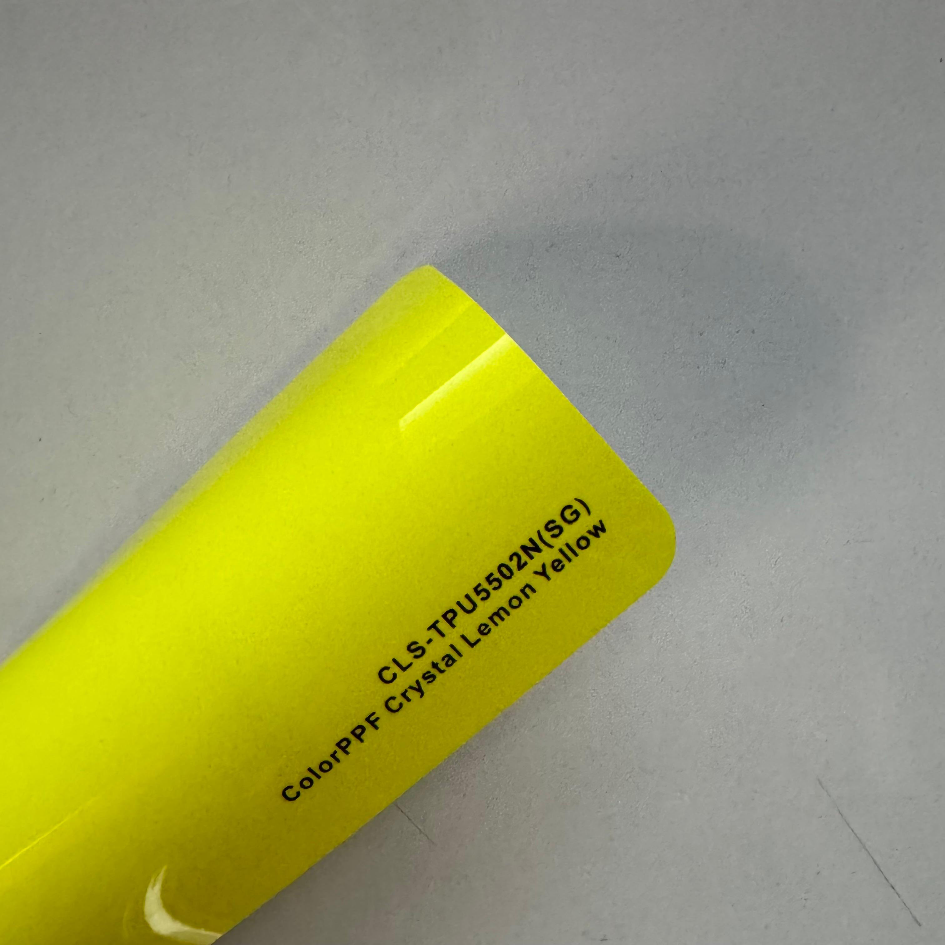 Crystal Lemon Yellow